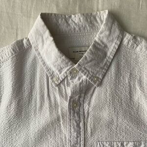 Club Monaco short sleeve button down